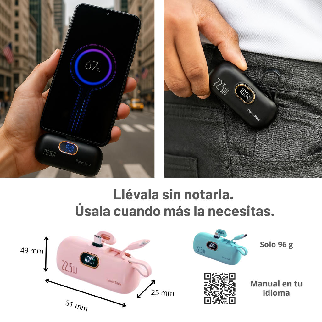 Mini Batería Portátil